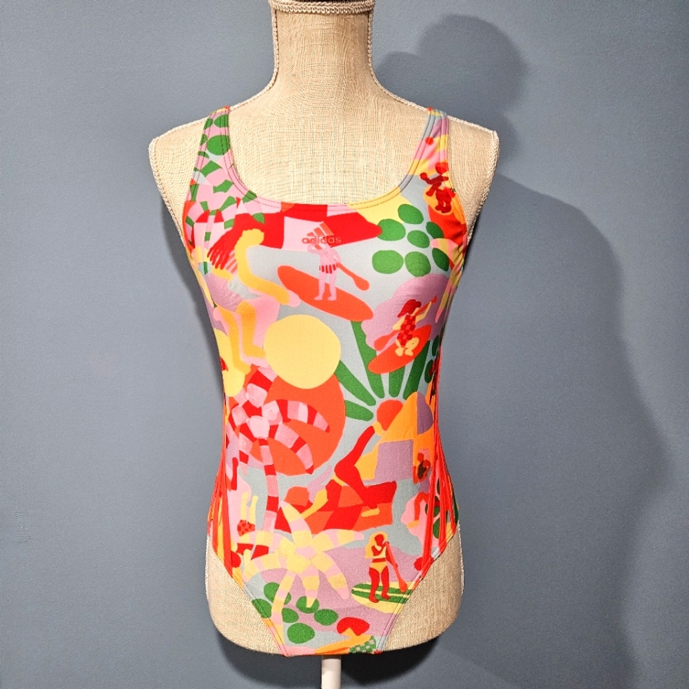 FARM Rio Multicolor One Piece Swimsuit